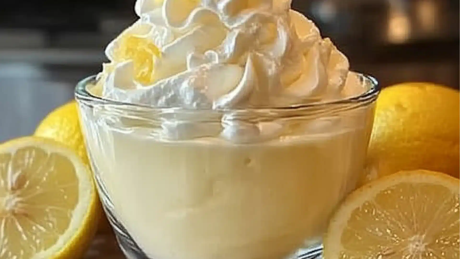 Creamy, Tangy Lemon Mousse: Your Simple No-Bake Cheesecake Fix